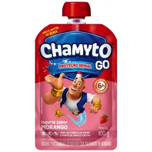 IOGURTE CHAMYTO GO MORANGO 100GR