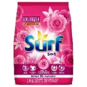 SABAO EM PO SURF 5 EM 1 ROSAS E FLOR DE LIS 2,400KG
