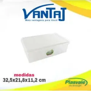 CAIXA RETANGULAR 6.5L REF 122