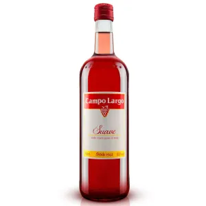 VINHO AURORA CAMPO LARGO SERRA GAUCHA ROSE  SUAVE 750ML