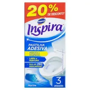 PASTILHA ADESIVA INSPIRA MARINE 20%DE DESCONTO