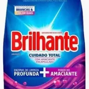 LAVAROUPA BRILHANTE PERFUME COM TOQUE DE MACIEZ 800GR
