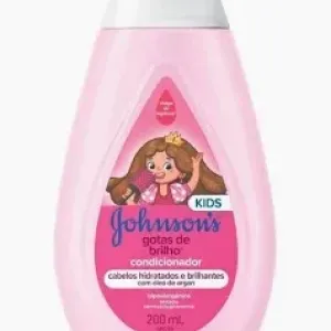 CONDICIONADOR JOHNSONS KIDS GOTAS DE BRILHO 200ML