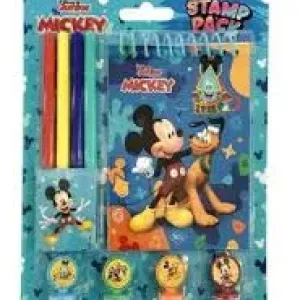 LIVRO STAMP PACK MICKEY
