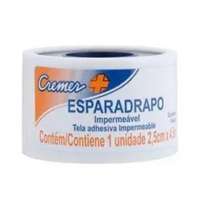 ESPARADRAPO CREMER BRANCO 2,5CM X 4,5CM