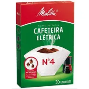FILTRO DE PAPEL MELITA CAFETEIRA ELETRICA N4