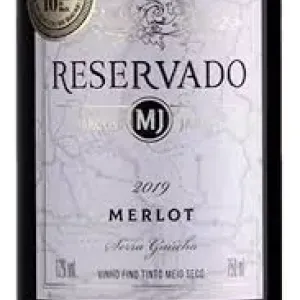 VINHO MARCUS JAMES MERLOT TINTO MEIO SECO 2015 750ML