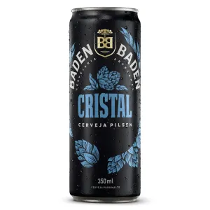 CERVEJA BADEN PILSEN CRISTAL LT 350ML
