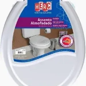 ASSENTO ALMOFADADO SANITARIO BRANCO HERC