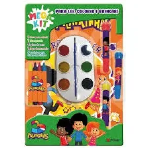 LIVRO 3 PALAVRINHAS SO MEGA KIT LER E BRINCAR 1193-3