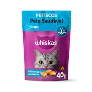 PETISCO WHISKAS PELO SAUDAVEL 40G