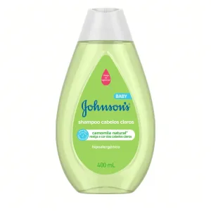 SHAMPOO JOHNSONS BABY CABELOS CLAROS 400ML