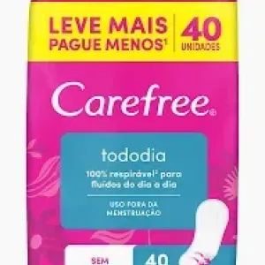 ABSORVENTE CAREFREE TODO DIA  C/15