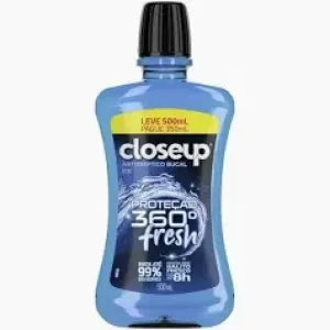 ENXAGUANTE BUCAL CLOSEUP PROTECAO 360  FRESH ICE 500ML