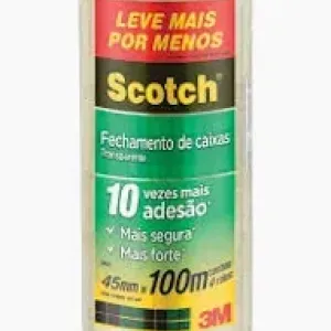 FITA DE EMPACOTAMENTO SCOTCH 3M 45X45MM