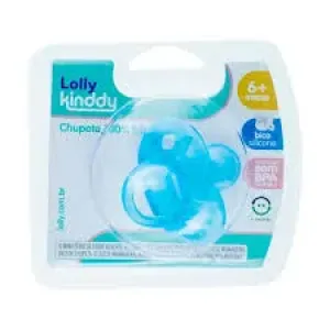 CHUPETA SILICONE LOLLY AZUL N2