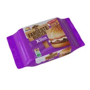 X-BURGUER FAROESTE AURORA BACON COM REQUEIJAO 145GR