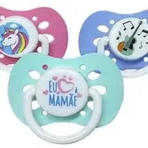 CHUPETA C/BICO DE SILICONE AMPLAS