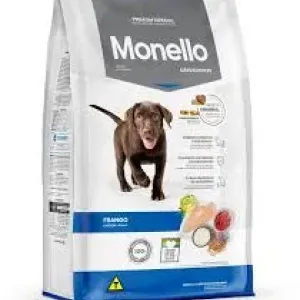 RACAO CAES MONELLO CAES FILHOTES FRANGO 1KG