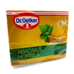 CHA DR OETKER ABACAXI C/HORTELA 10GR