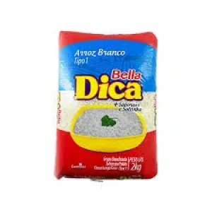 ARROZ BELLA DICA BRANCO T1 2KG