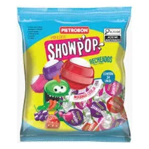 PIRULITO SHOW POP DIVERSOS 480G