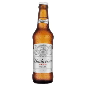 CERVEJA BUDWEISER ZERO ALCOOL LONG NECK 330ML