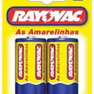 PILHA RAYOVAC D2 GRANDE C/2