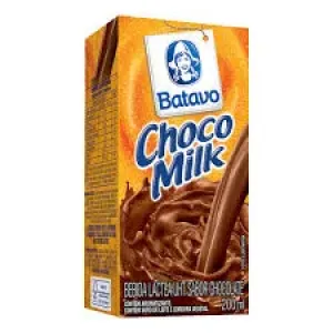 BEBIDA LACTEA UHT SABOR CHOCOLATE  BATAVO CHOCOMILK TP 200ML
