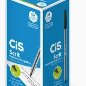 CANETA ESFEROGRAFICA CIS SCRIT PRETA 0,7