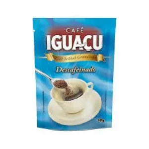 CAFE IGUACU SOLUVEL GRANULADO DESCAFEINADO 40GR