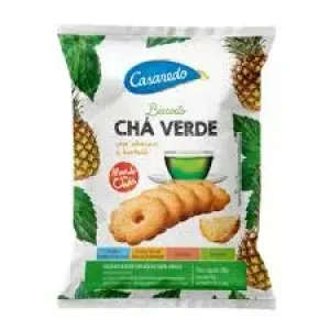 BISCOITO CASAREDO CHA VERDE ABACAXI E HORTELA 200G