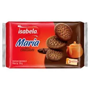 BISCOITO ISABELA MARIA SABOR CHOCOLATE 350GR