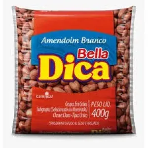 AMENDOIM BRANCO BELLA DICA 400G
