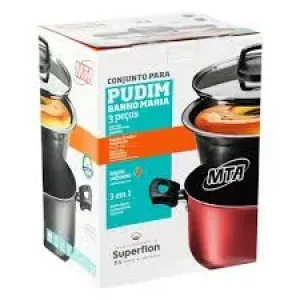 FORMA PUDIM BANHO MARIA MTA N/20 3,2L