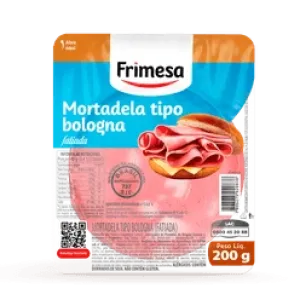 MORTADELA FRIMESA TIPO BOLOGNA FATIADA 200GR