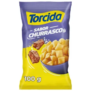 SALGADINHO TORCIDA CHURRASCO 100GR