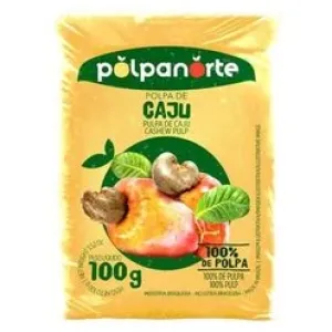POLPA POLPANORTE CAJU 100GR