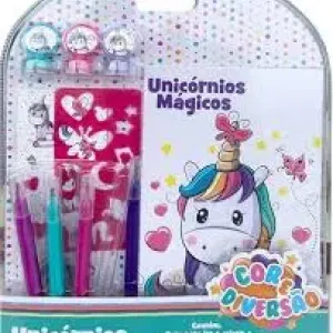 LIVRO MEU KIT DE ATIVIDADES UNICORNIO MAGICO  DCL