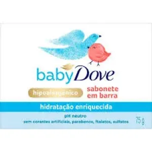 SABONETE DOVE BABY HIDRATACAO ENRIQUECIDA 75G