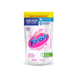 ALVEJANTE VANISH WHITE S/CLORO BRANQ REFIL  EMBALAGEM ECONOMICA 500ML