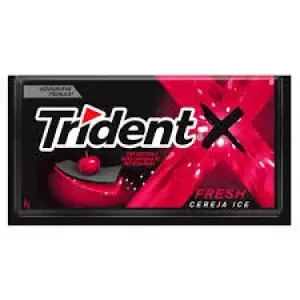 GOMA DE MASCAR TRIDENT FRESH CEREJA ICE 8G C/5