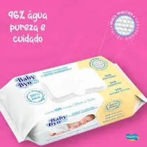 TOALHAS UMEDECIDAS BABY BYN RN C/100