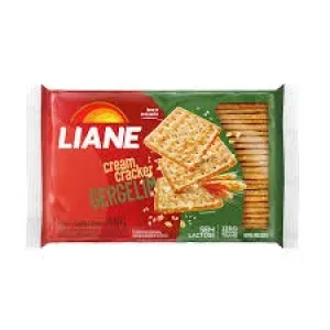 BISCOITO LIANE CREAM CRACKER GERGILIM 330G