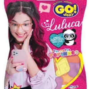 BALA GO JELLY LULUCA FOFINHOS SORTIDOS 70GR