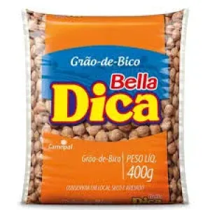 GRAO DE BICO BELLA DICA 400G