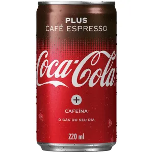 REFRIGERANTE COCA-COLA CAFE ESPRESSO CAFEINA 220ML