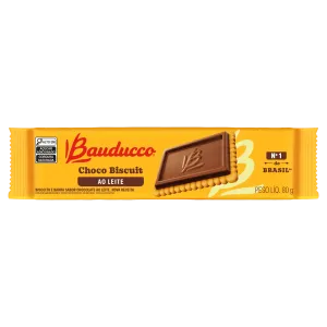 BISCOITO BAUDUCCO CHOCO BISCUIT CHOCOLATE AO LEITE 80GR