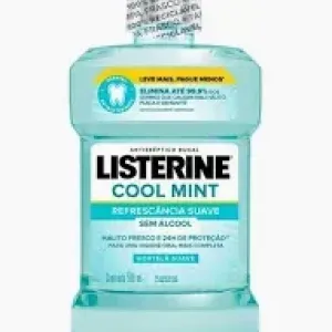 ANTISSEPTICO BUCAL LISTERINE COOL MINT HORTELA SUAVE 500ML