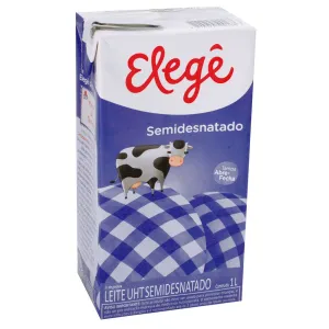 LEITE UHT ELEGE SEMIDESNATADO 1L